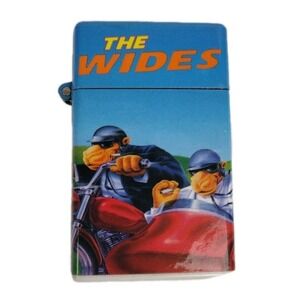 VTG CAMEL WIDES Motorcycle Joe 90's Ride On the Wild Side Flip-Top Lighter